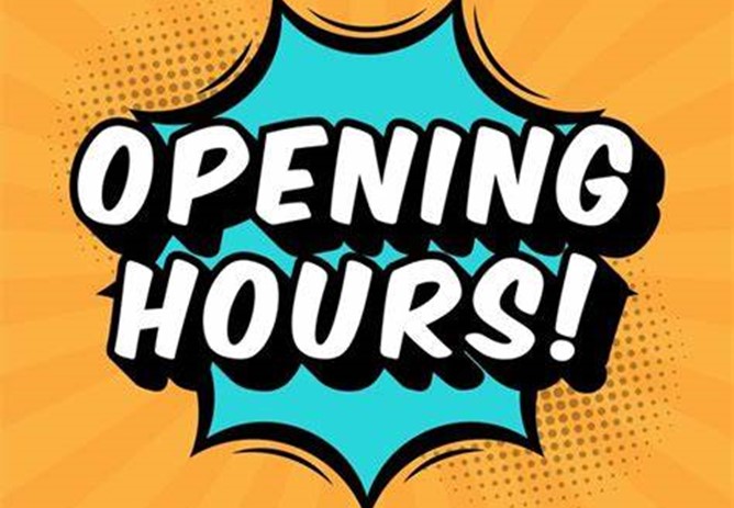 New Opening Hours